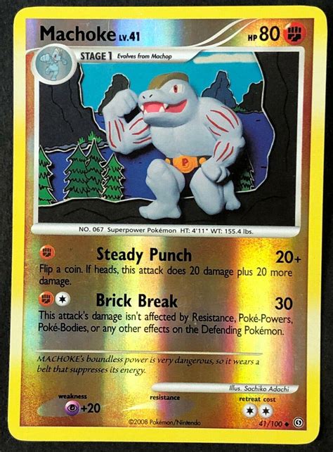 machoke pokemon|machoke pokemon card worth.